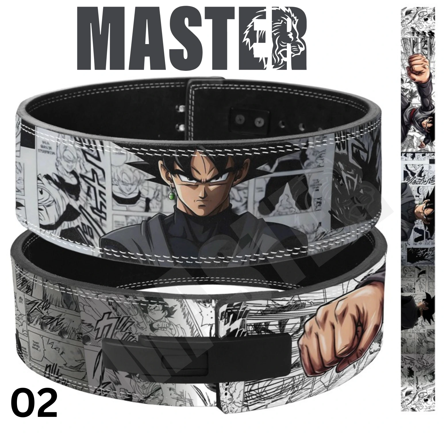 Black Goku Lever belt Black Goku Lever belt