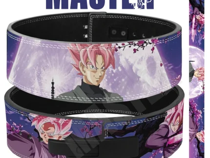 Goku Black SSJ Rose Anime Lever Belt