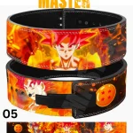 Goku Red Head Dragball Anime Lever Belt