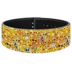 Custom Emoji Weightlifting Belt