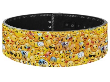 Custom Emoji Weightlifting Belt