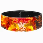 Goku Red Head Dragball Anime Lever Belt