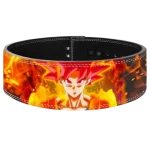 Goku Red Head Dragball Anime Lever Belt