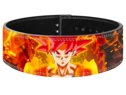 Goku Red Head Dragball Anime Lever Belt