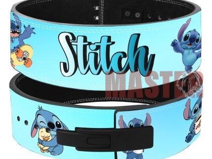 Stitch Anime Lever lifting Belt