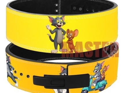 Tom and Jerry cartoon print Weightlifting Belt